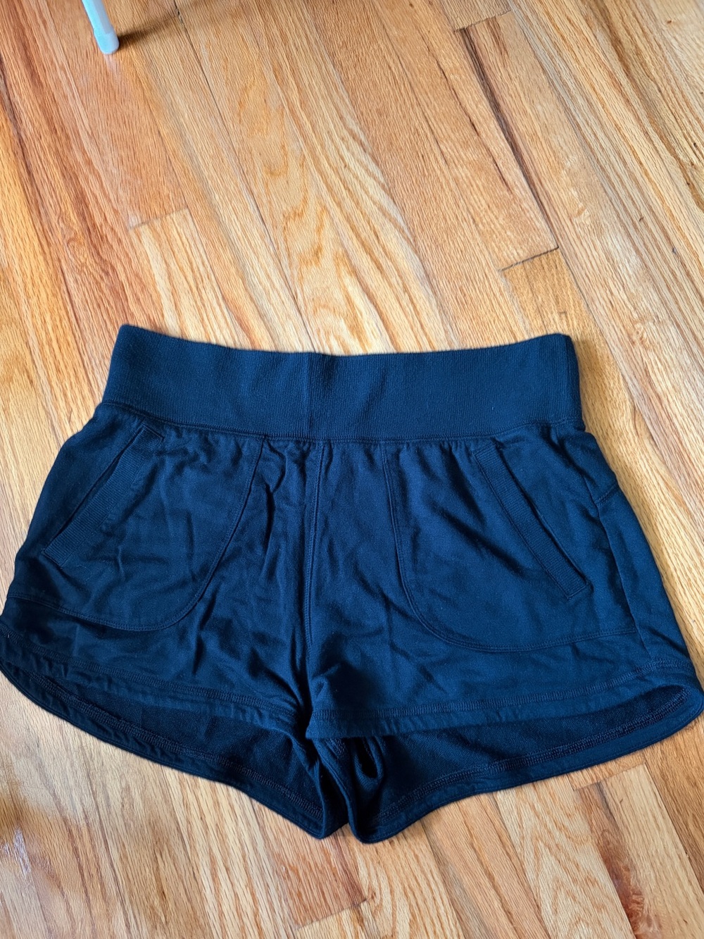 Athleta Sweat shorts Black Women's High-Waist Lounge Shorts
